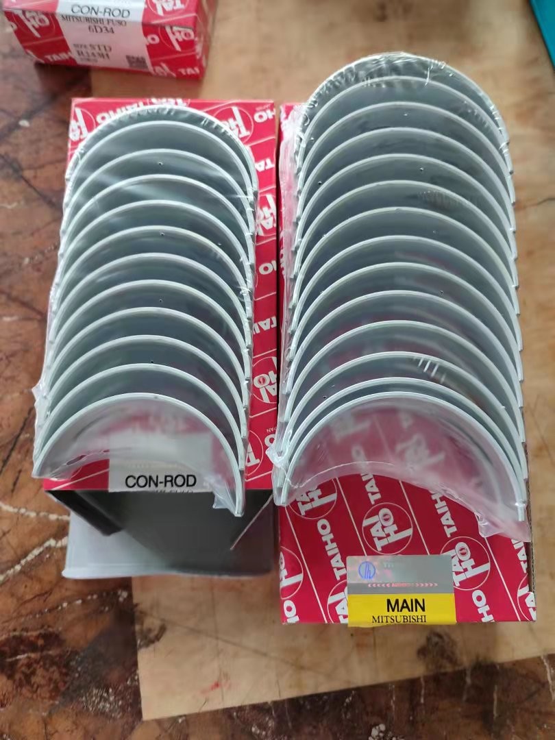 M132h R143h Std TAIHO Engine Bearings For Engine 6d31 6d34