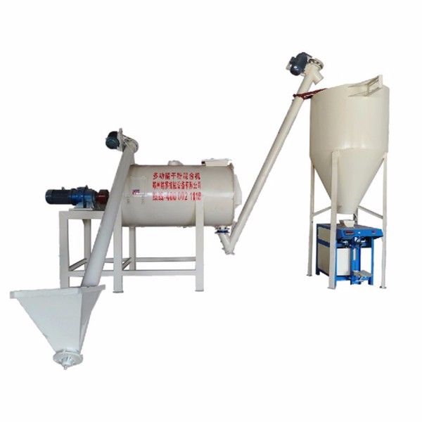 Simple Tile Adhesive Dry Mortar Plant Wall Putty Making Machine