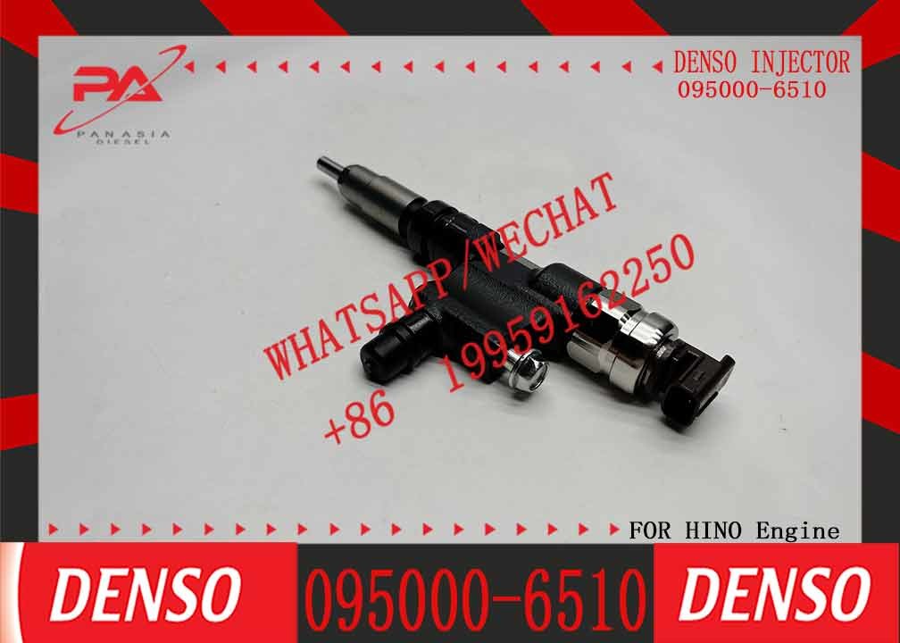 Hot Sale Common Rail Diesel Engine Injector 095000-6510 Fuel Injector Assembly 23670-E0080 For Toyota Hino N04C