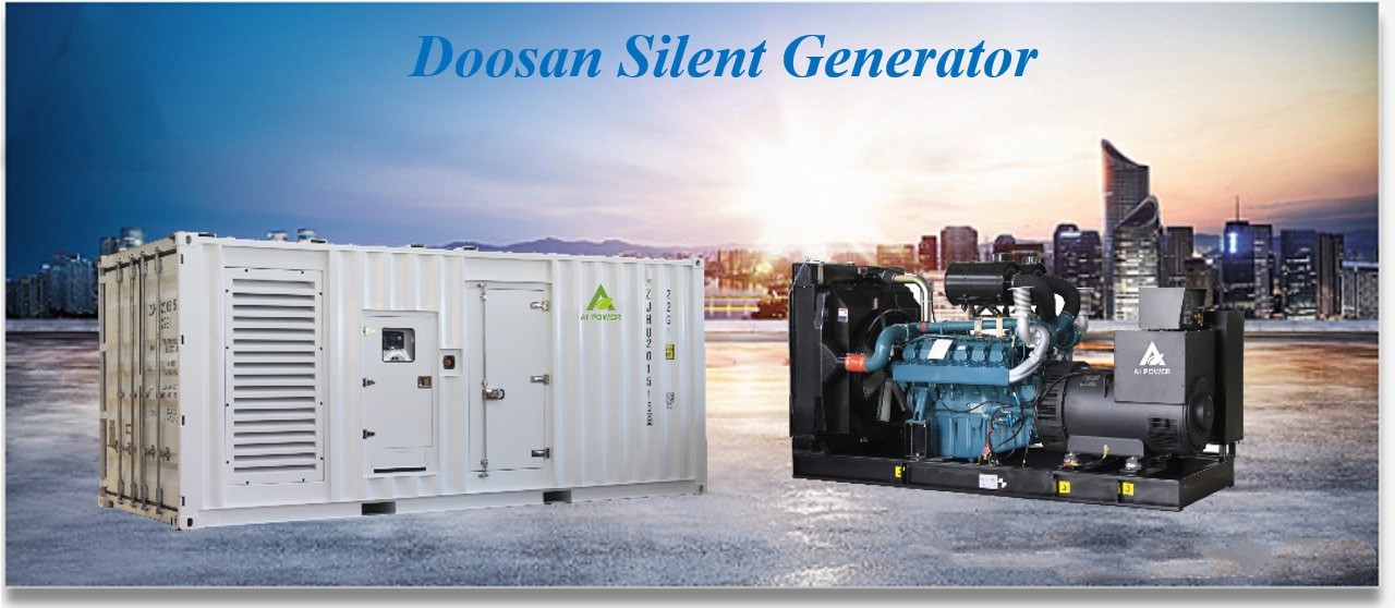 CE ISO Doosan Generator 400kva 320kw Diesel Generator Set With Korea Engine P158FE