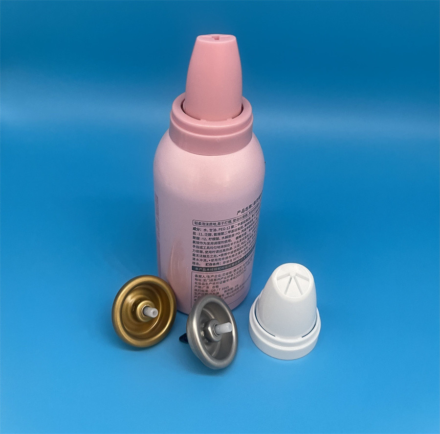 Precision Aerosol Hair Mousse Dispenser Valve for Styling Professionals