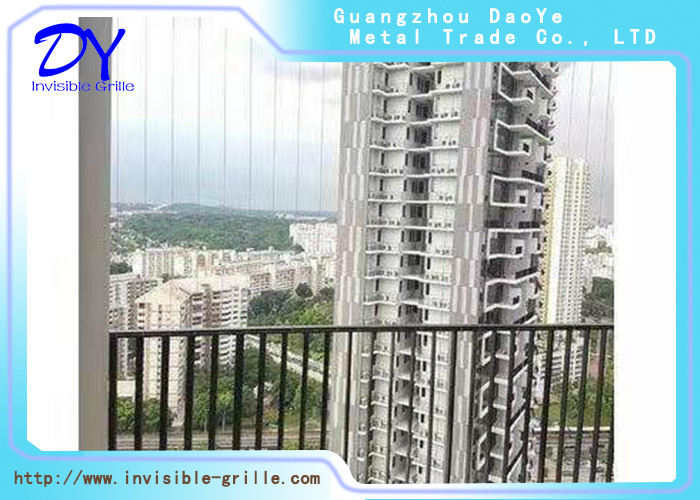 Horizontal Layout 4.0mm Thickness Aluminium Invisible Grille Black Colour