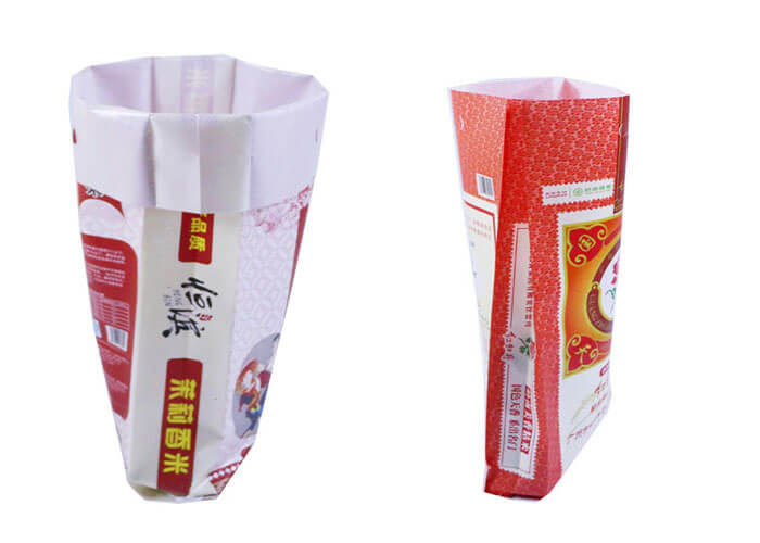 Gravure Printing PP Woven Packaging Bags For Agriculture Rice