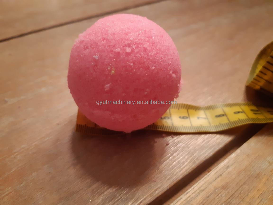 Durable Bath Bomb Press Machine with Mn65 Material Roller and 3 Interchangeable Molds