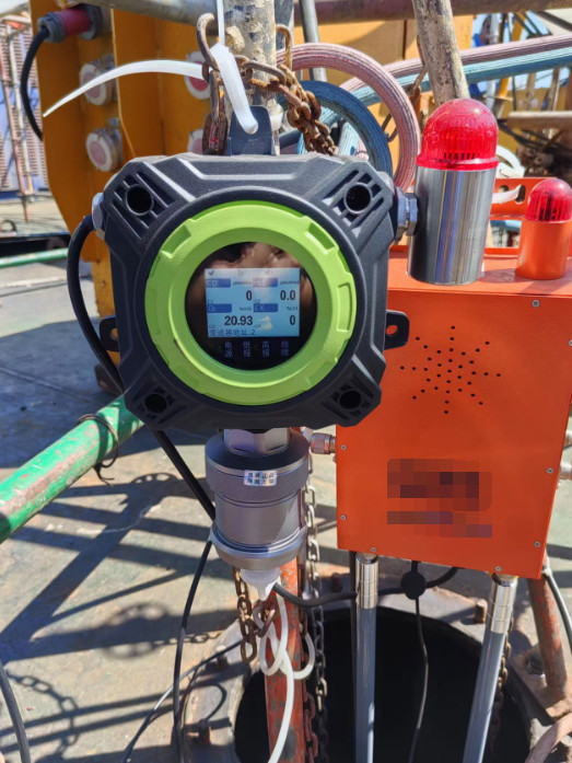 High Accuracy Methane Gas Leakage Probe Fixed Detector For Factories , 4-20mA RS485 Modbus Industrial Flammable Gas Detector