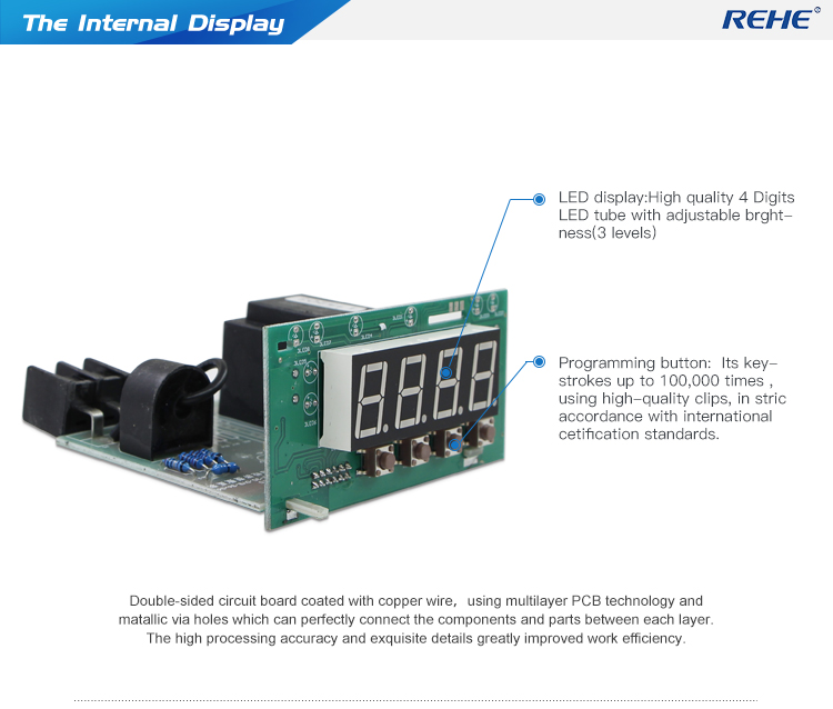 New single phase AC/DC Ammeter with 48*96mm