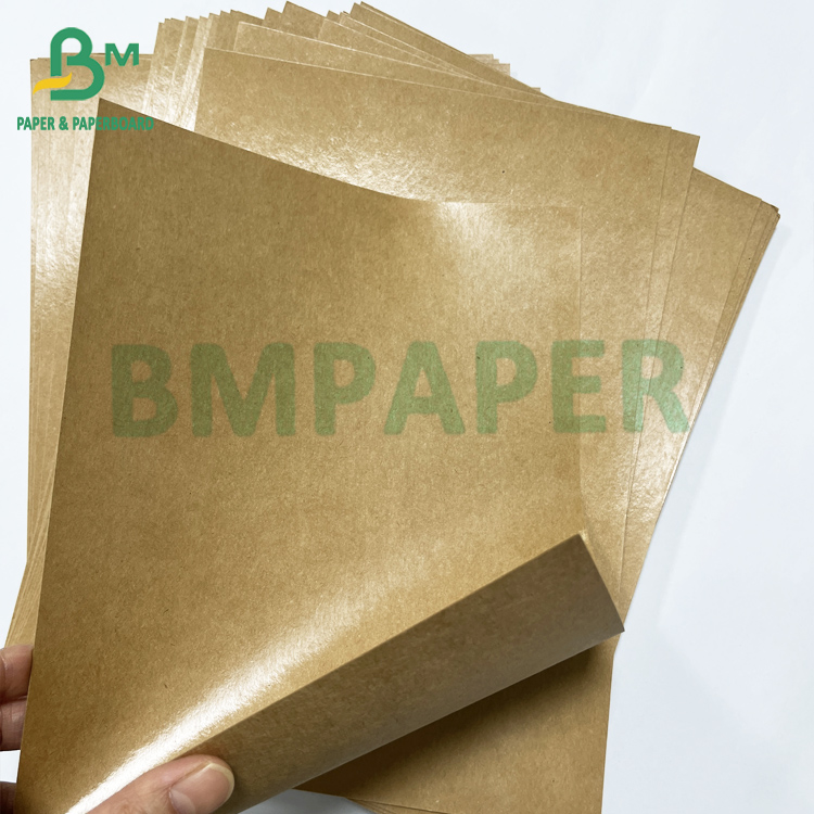 270g Unbleached Brown High Stiffness  Kraft + 18g PE Coated Board