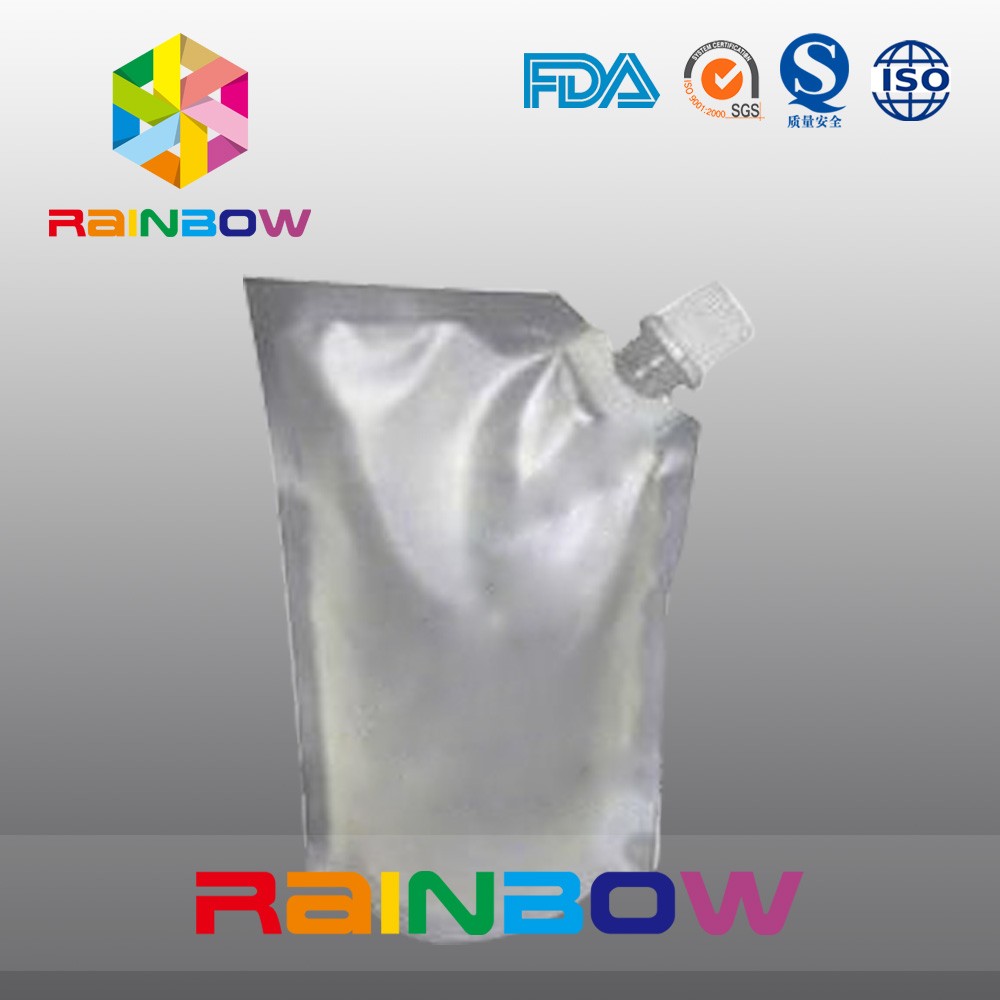 Custom Printed Food Grade Stand Up Spout Pouch Packaging For Babyfood / Milk