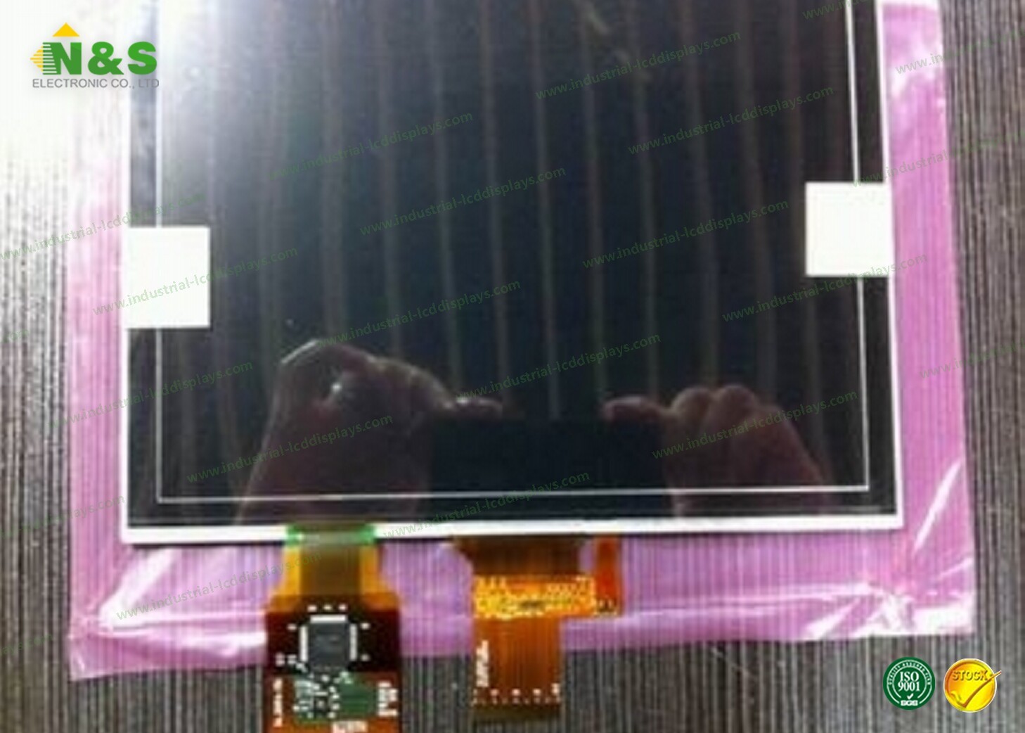 Antiglare 8.0 inch A080XN01 V1 AUO LCD Panel quick Response Time