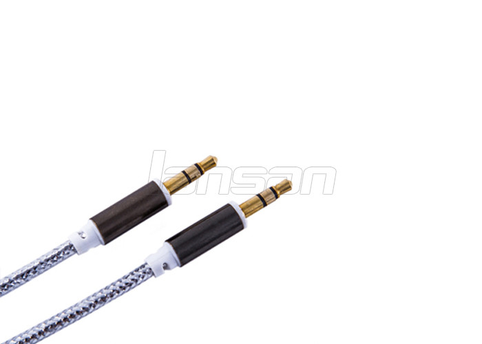 Colorful Audio RCA Cable , Audio RA Cable Custom Length With Nylon Jacket