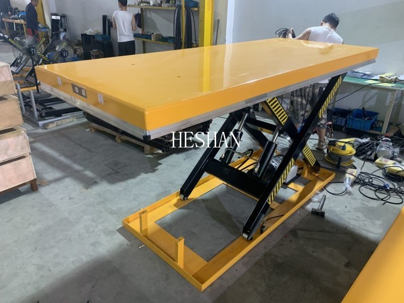 1000kg-4000kg Electric Scissor Lifts Hydraulic Lifting Table
