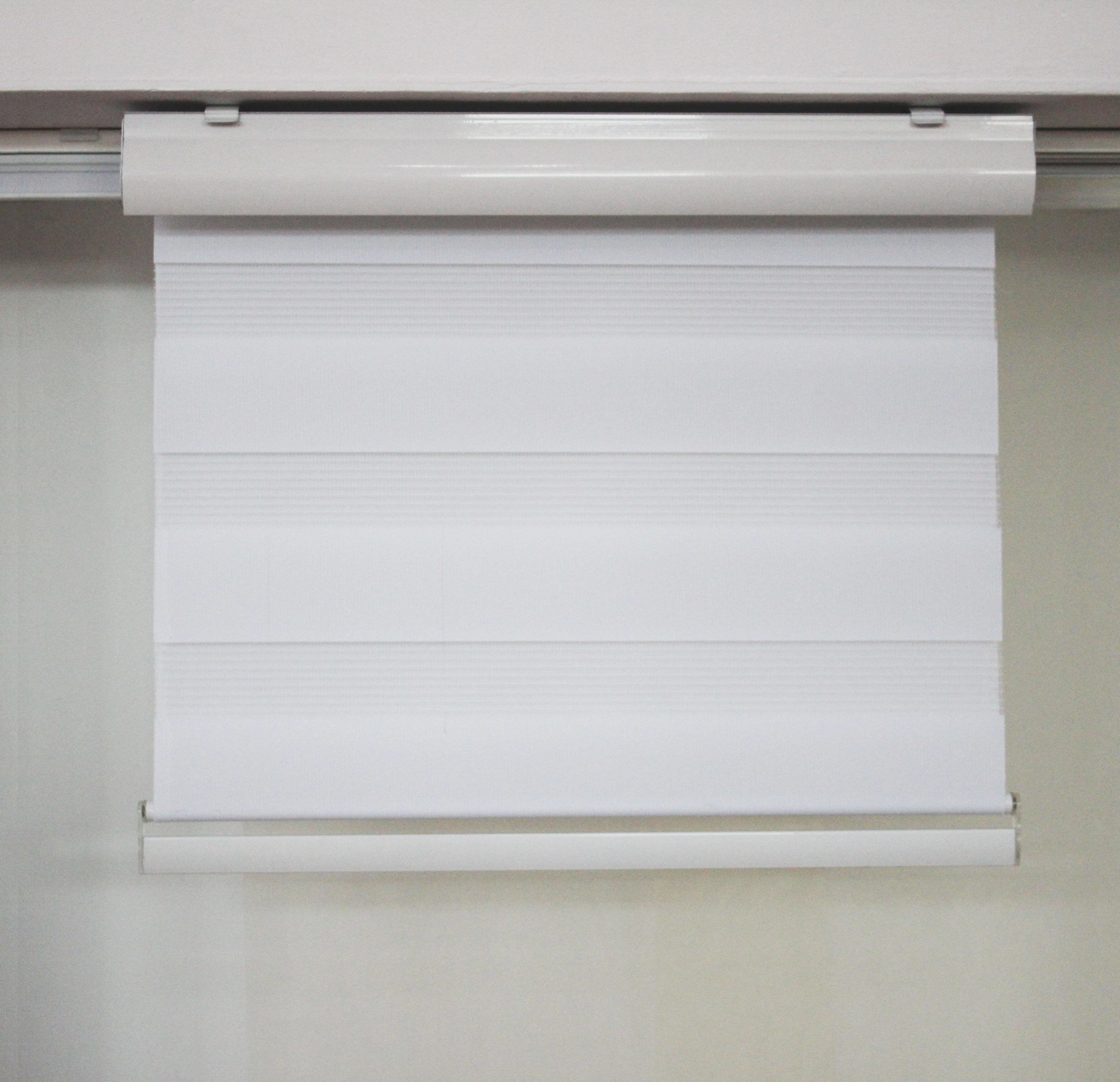Cordless Dual Layer Roller Shades Day And Night Zebra Roller Blinds Light Filtering