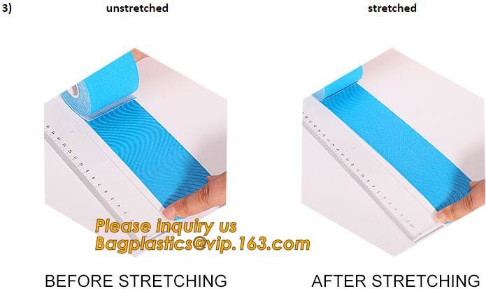 Kinesiology tape,OEM for Famous Brand Printed Kinetic Tape Kinesiology Tape Sports Tape,medical waterproof cotton elasti