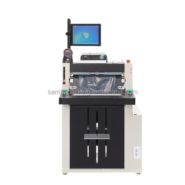 E -Commerce Automatic Tabletop Autobagger Auto Bagger Machine Clothing Package Bag Machine Express Bag Packaging Sealing Machine