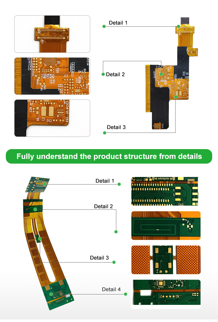 Rigid Flex PCB Full Turnkey PCBA OEM PCBA Electronic PCB Service PCB Manufacturing