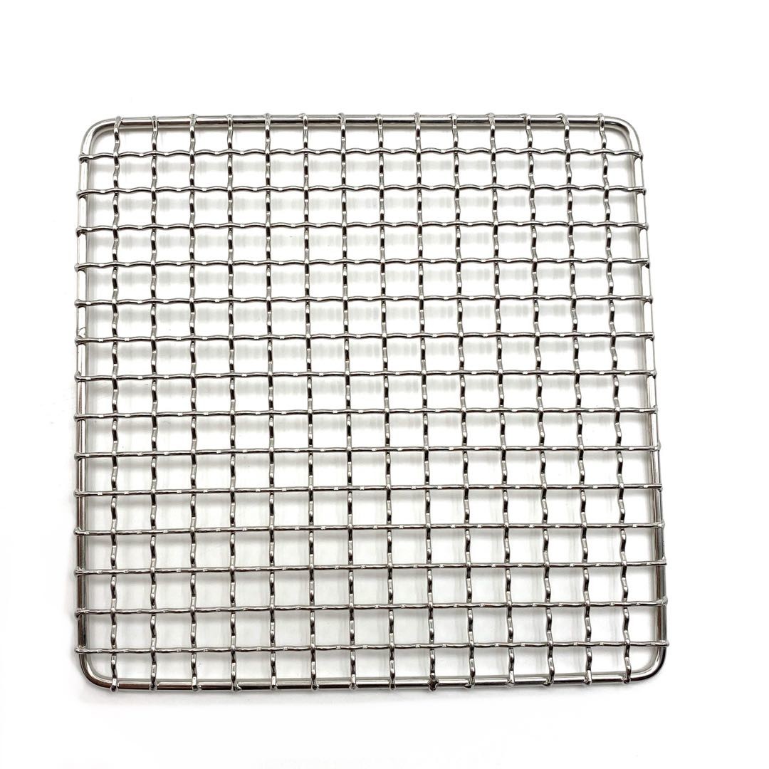 L350mm Square 316 Stainless Steel Bbq Grill Mesh