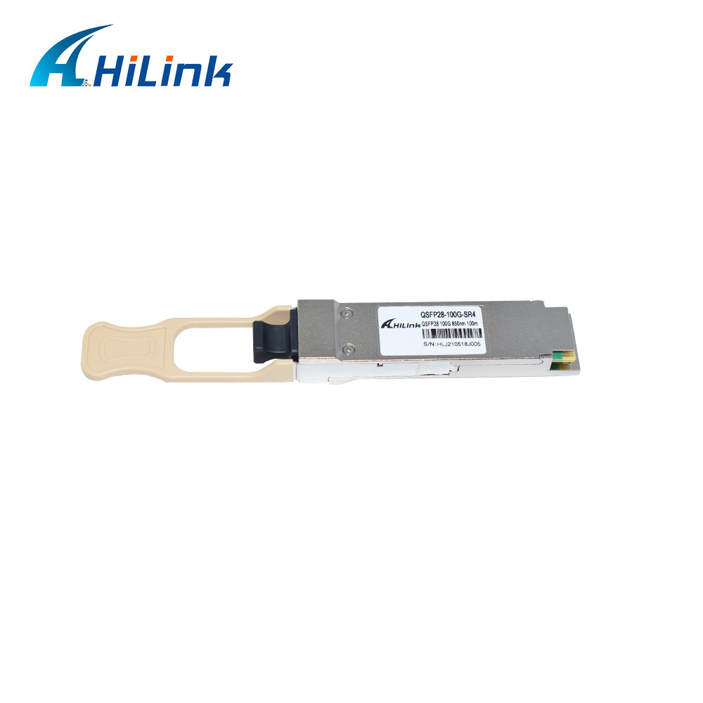 MPO Connector Optical Transceivers QSFP28 100G SR4 MMF 850nm 100M OM4