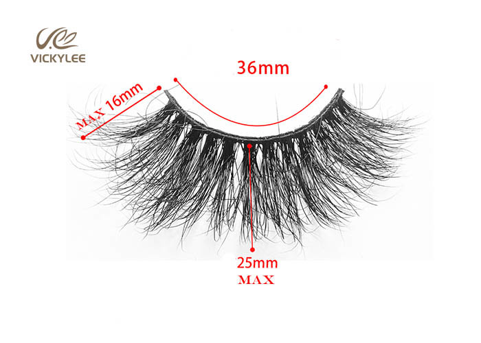 Handmade Craft Long Wispy 25MM 7D Volume Lashes