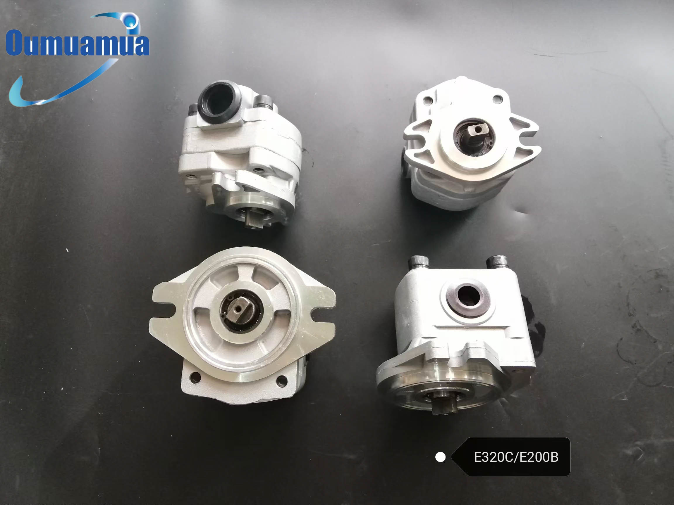 K7V125 E320C/E200B HPV75 Main Pump Spare Parts K7V125 Pilot Pump Hydraulic Gear Pump
