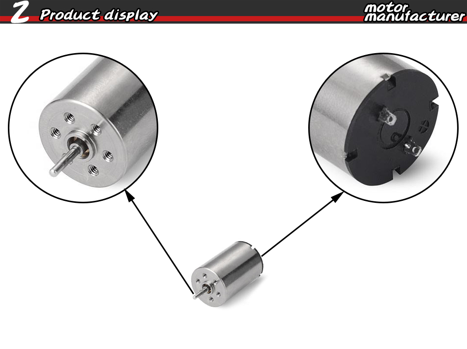 Faradyi 17mm Coreless Motor 8V 12V High Speed 10K rpm Silver and Black For your Choice With Encoder For Smart Robot