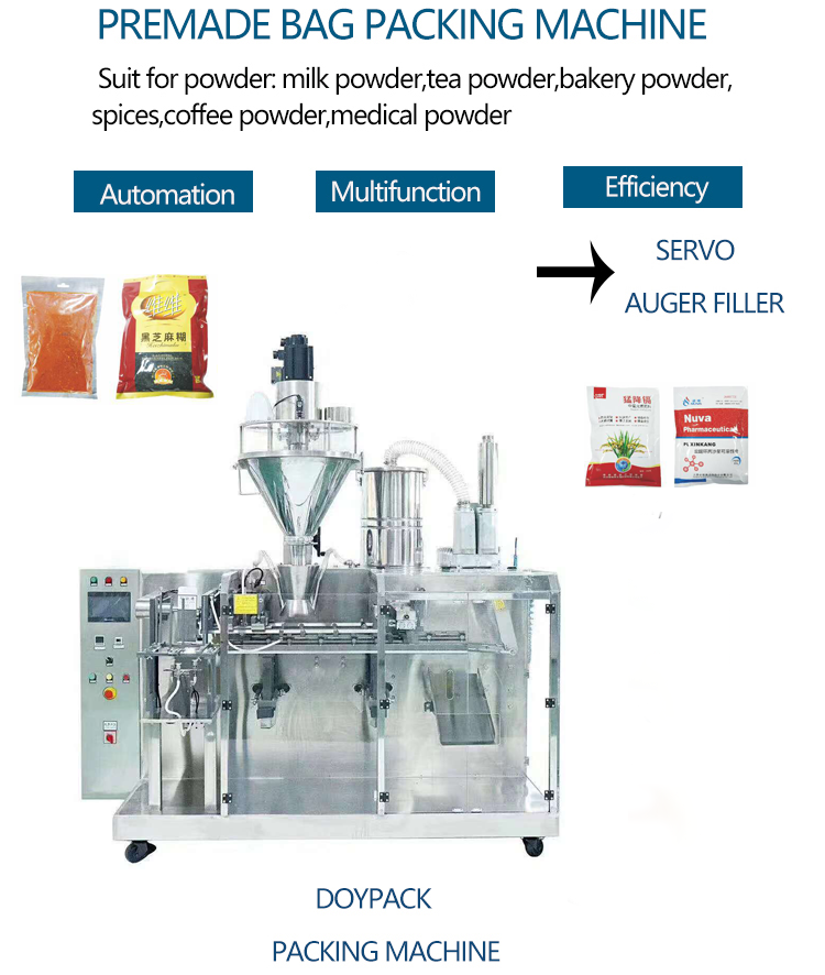 High Speed Multi-function Automatic Weigher for Packing Dog Food in Premade Bags