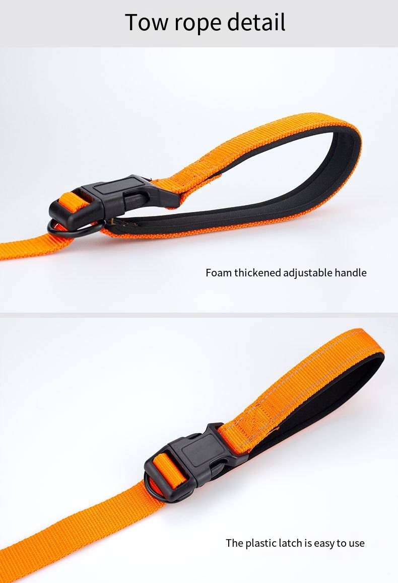 Custom Multi Functional Pet Leash Hands Free Dog Leash And Collars Set