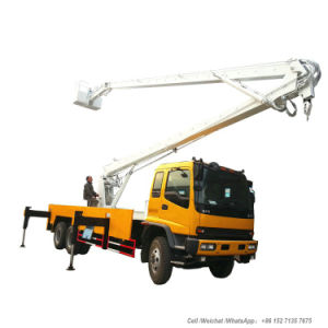 Isuzu-6X4 Truck Mounted Aerial Work Platform 24m