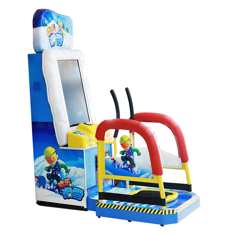Happy Skiing Car Racing Arcade Machine Multipivot Platform Simulates