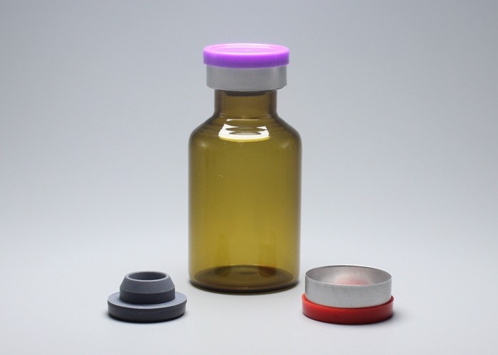 Empty Little Glass Vial