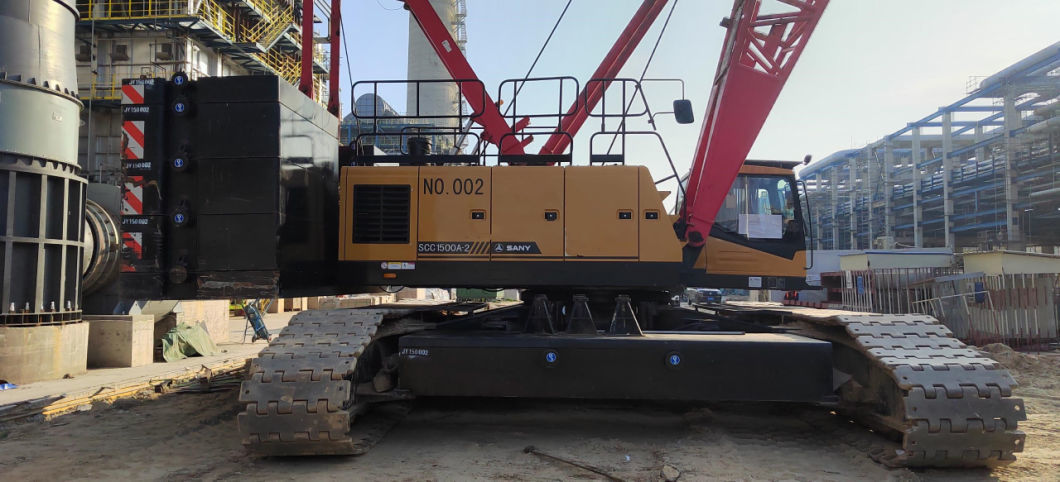 San 150-Ton Crawler Crane Adopts Crane Construction Machinery