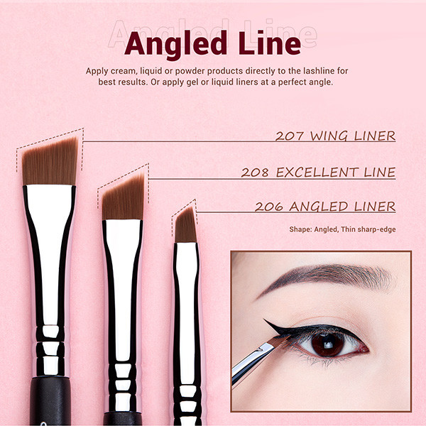 Skin Friendly Jessup 11pcs Professional Eye Brush Set