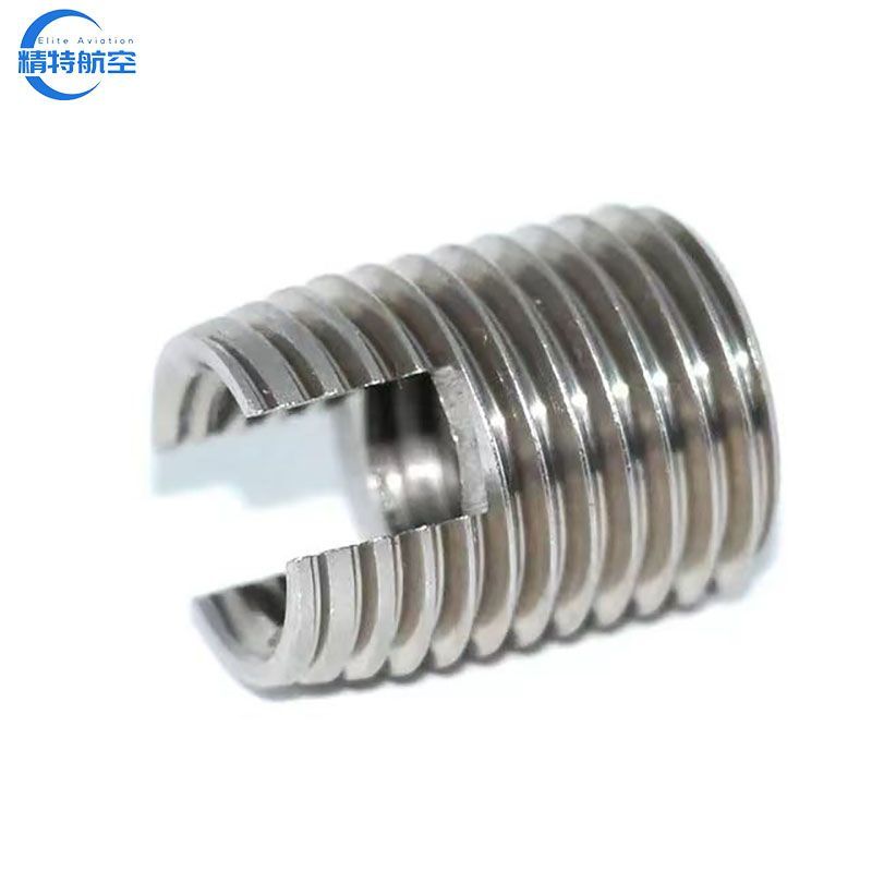New Press Knurled Ultrasonic Threaded Insert Nut Self Tapping Bushing Stainless Steel Selftapping Thread Insert for Plastic