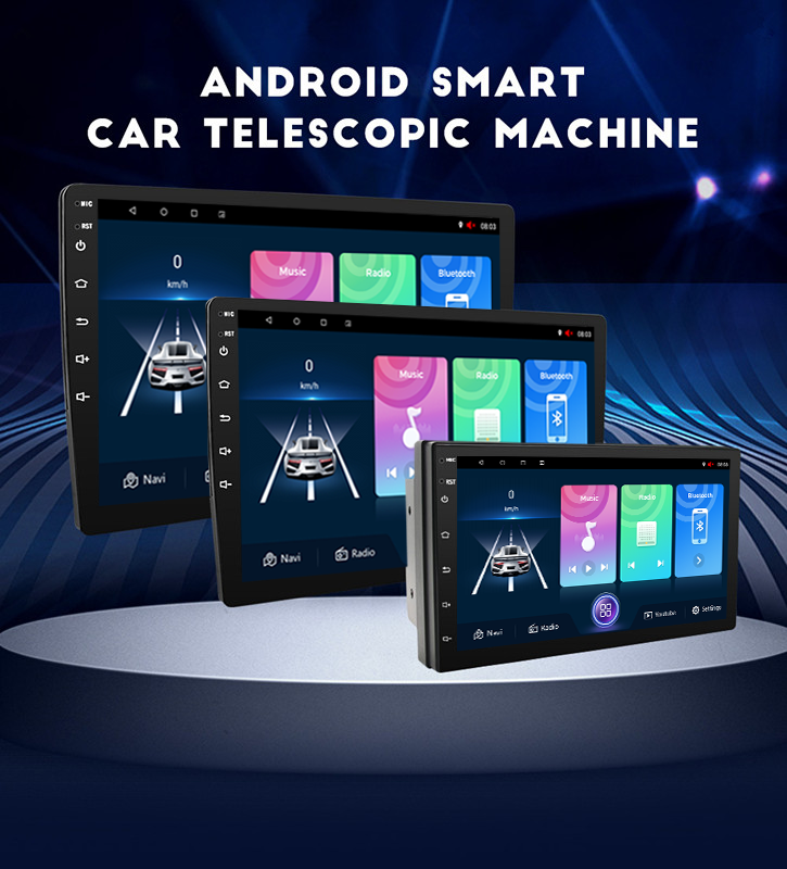 Universal Multi-Language 2 Din Android 12 Car Radio for Modern Nissan Toyota Kia