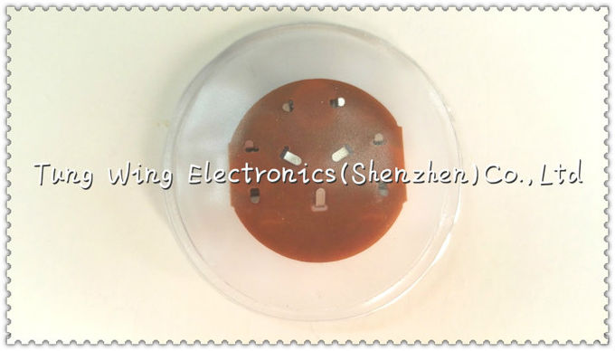 Round Flashing Sound Recording Module Waterproof For Kids Clothing Shoes Pillow