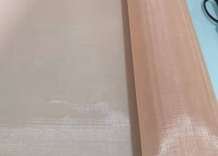 Square Hole 150 mesh Width 1.0-1.5m Brass Wire Cloth Brass Filter Screen Mesh