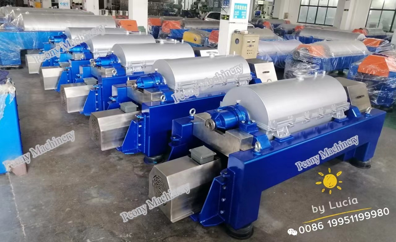 Automatic Decanter Centrifuge / Centrifuge System For Calcium Hypochlorite Dewatering