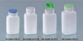 3OZ 90ML PET Medical Plastic Refillable Empty Bottle for Capsule Pill Tablet Medicine