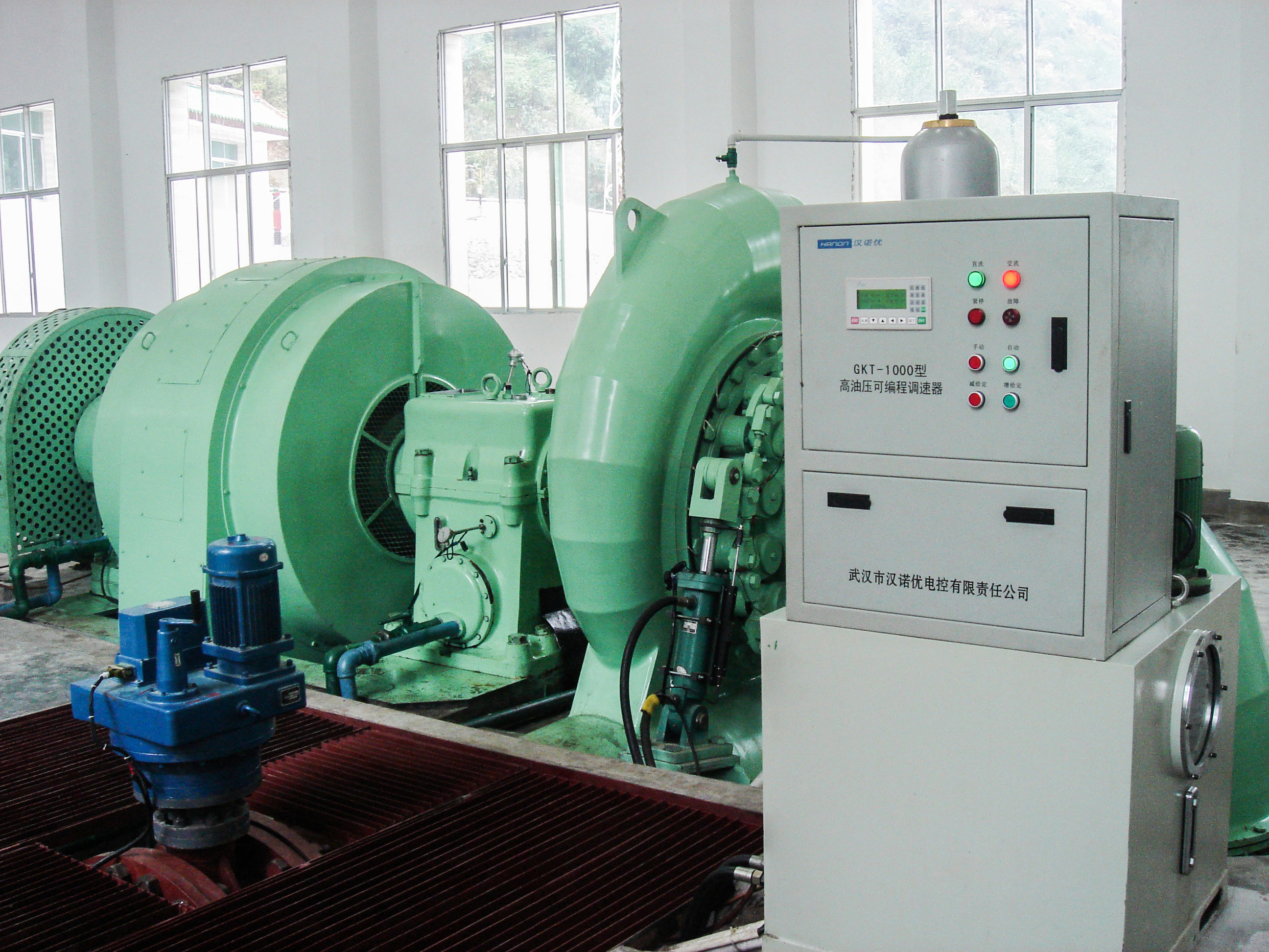 Microcomputer Signal Hydro Turbine Governor Controller For Hydropower Plant