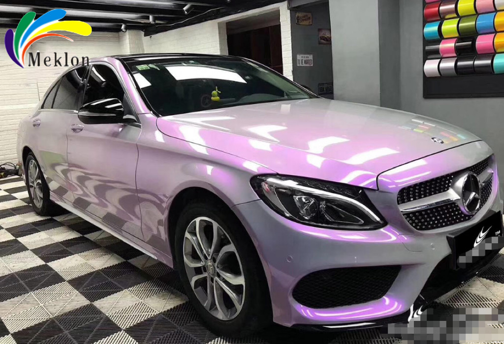 Reflective Car Pearl Paint Harmless Fade Resistant Color Changing