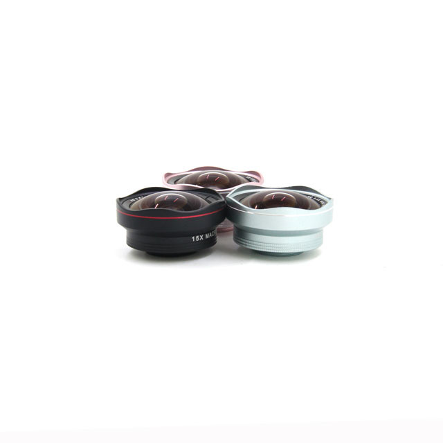 0.6X HD Clip On Cell Phone Lens 15X Macro Lens For Mobile Phone Camera