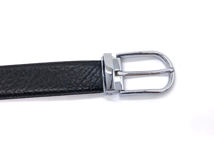 Modern Mens Leather Dress Belt For Jeans With Hot - Stamping Logo