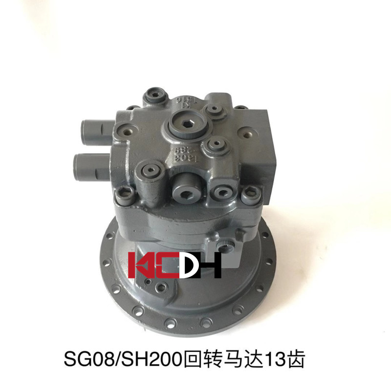 Steel M2X150 R210 Excavator Swing Motor Assembly