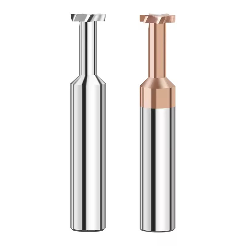 Carbide T Slot End Mill T Grooving Milling Cutter CNC Machine Tooling 4 Flute for Stainsteel