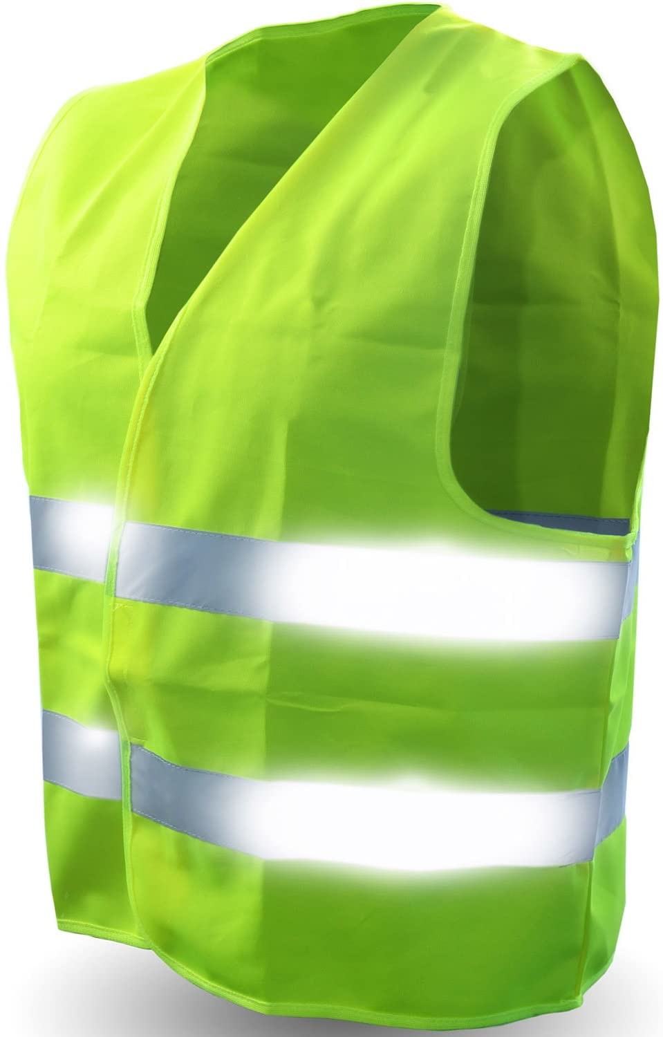 2 Reflective Strips Construction Hi Vis Waterproof Jacket ANSI EN20471
