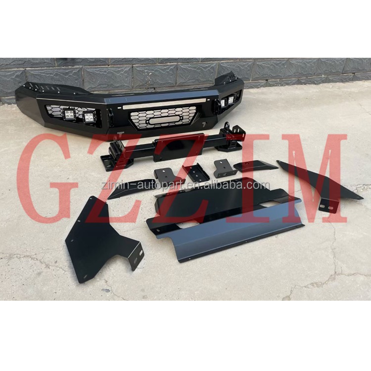 High Quality Factory Sale Steel Front Bumper Protector For Japan Cars Toyota Hilux Rocco 2017 2018 2019 2020 2021