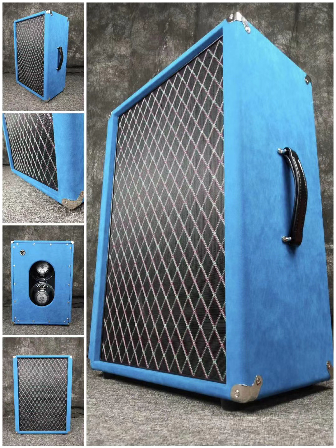 Custom Grand Guitar Bass Amplifier Speaker Cabinet with Kinds Tolex and Speaker Option