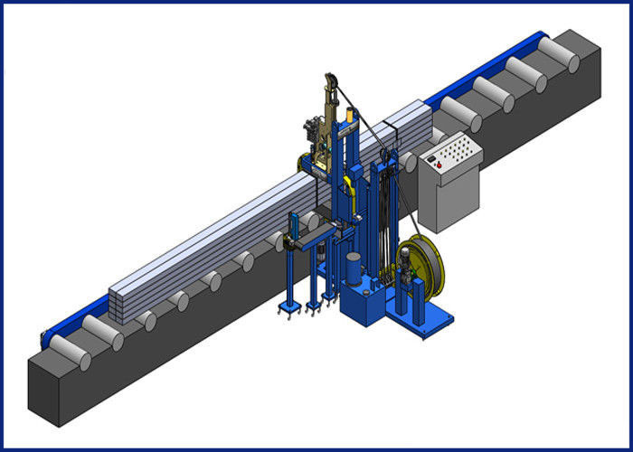 SGS certified ZTZG Pipe Stacking Machine / Pipe Packaging Line