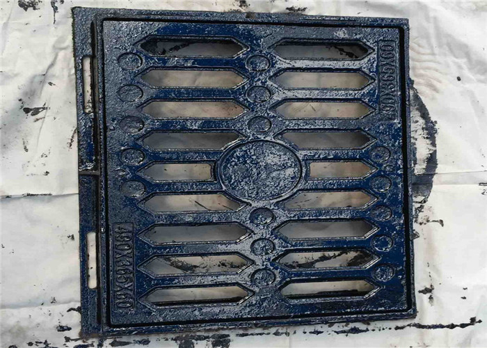 Drainage Channel Square Cast Iron Drain Cover Shock Absorption 700MM X 700MM
