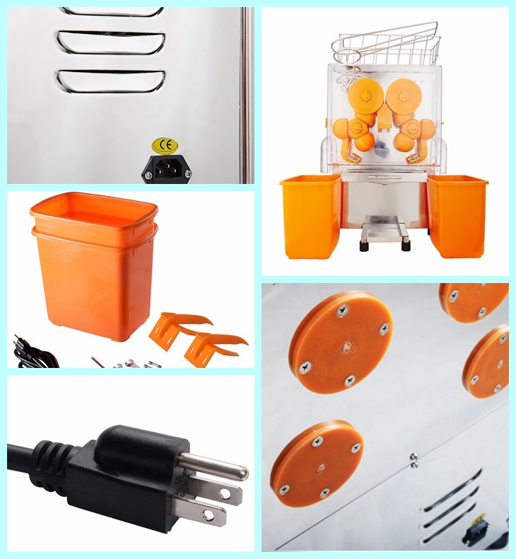 Professional Vending Industrial Orange Juice Extractor 304 Staninless Steel