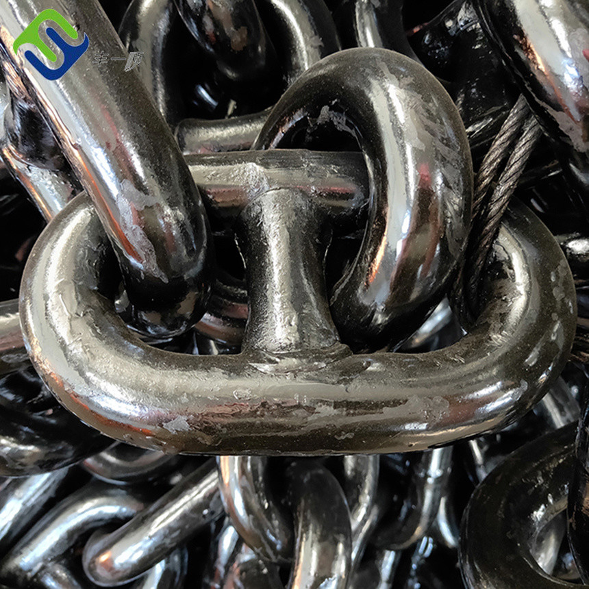 Offshore Oil Platform Mooring Anchor Chain Welded Electric Galvanized